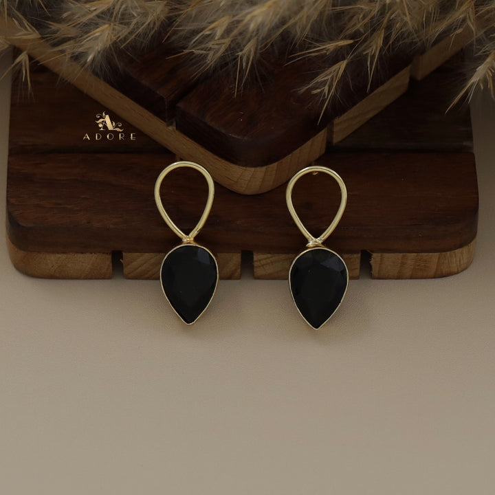 Glossy Adorn Earring (Colour Option)