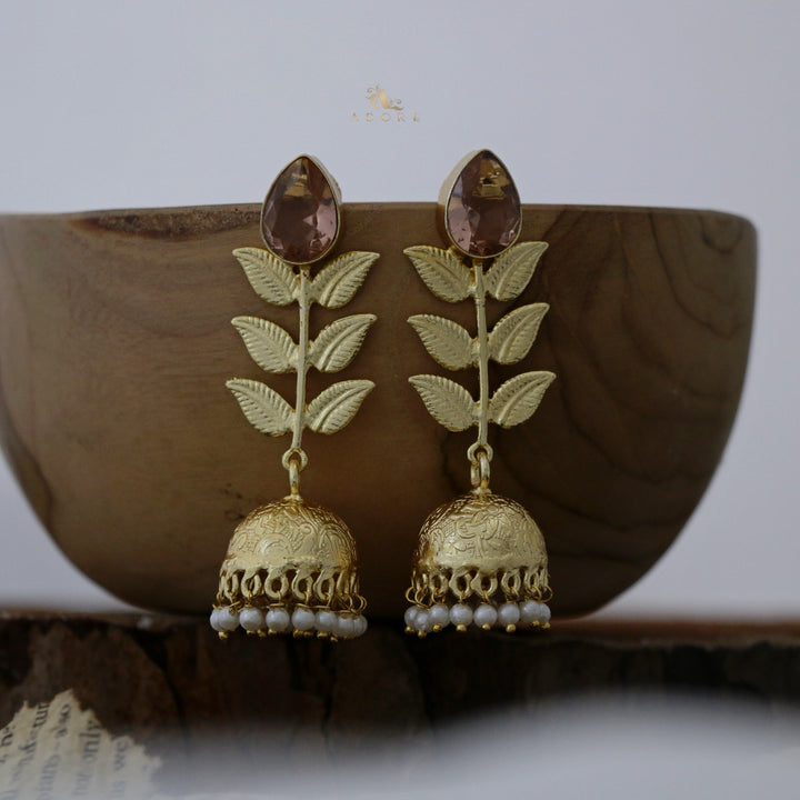 3 Layer Leaf Jhumka