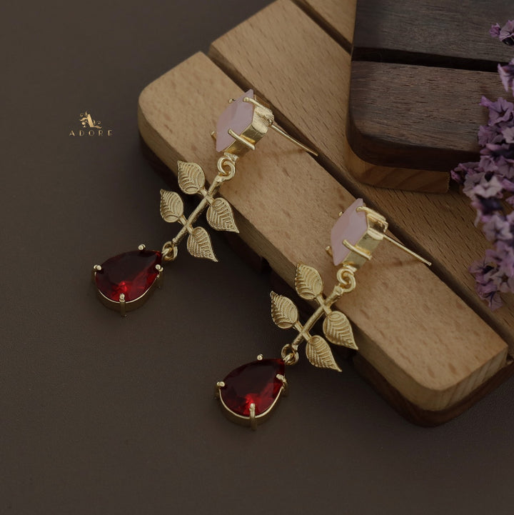 Glossy Lebelle 4 Leaf Earring