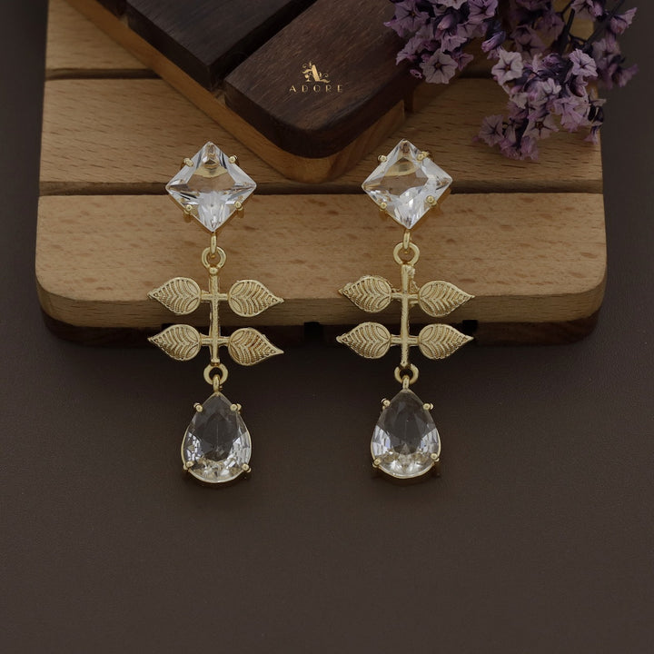 Glossy Lebelle 4 Leaf Earring