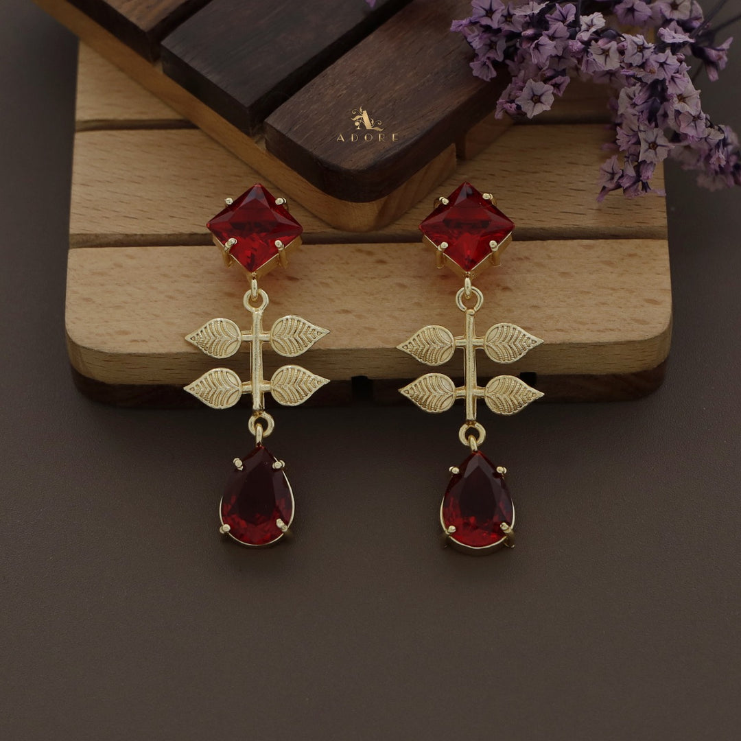 Glossy Lebelle 4 Leaf Earring