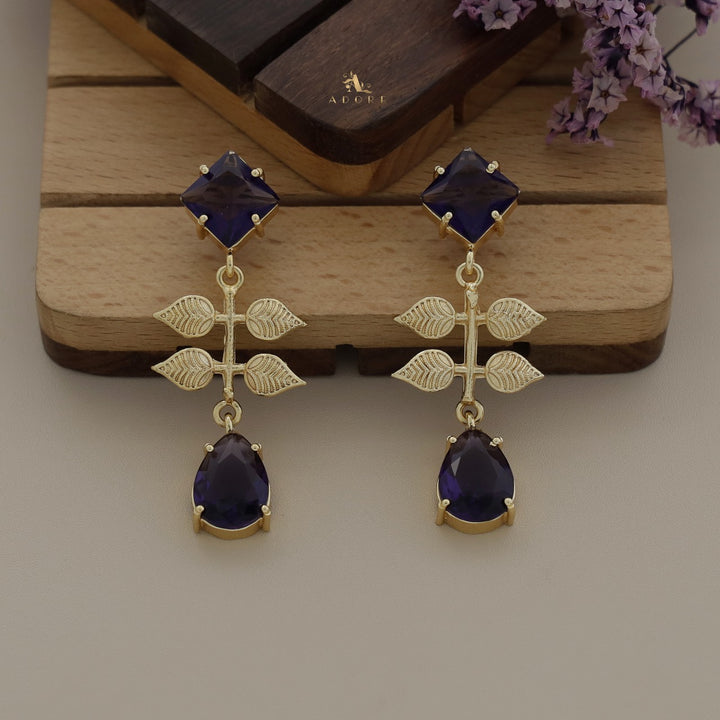 Glossy Lebelle 4 Leaf Earring