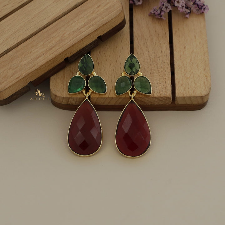 Bella Crystal Earrings (Premium Finish)