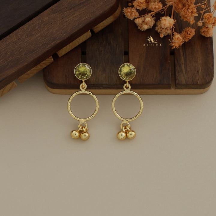 Abaline Textured Glossy Earring