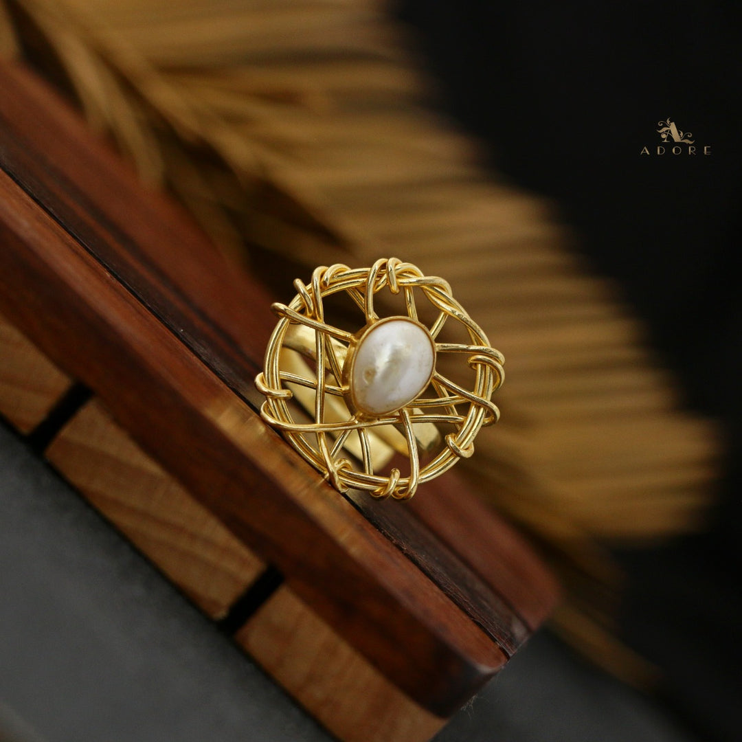 Yelena Handmade Baroque Ring