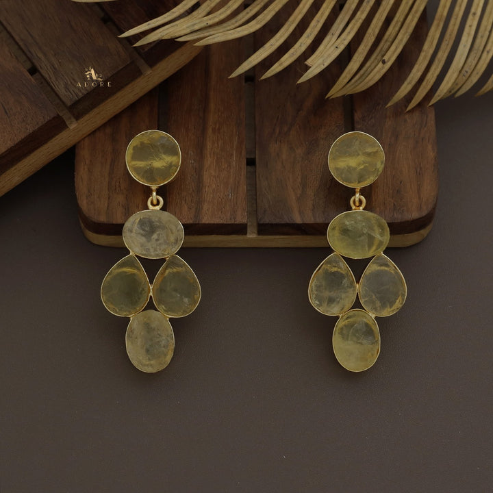 Amity Raw Stone Earring