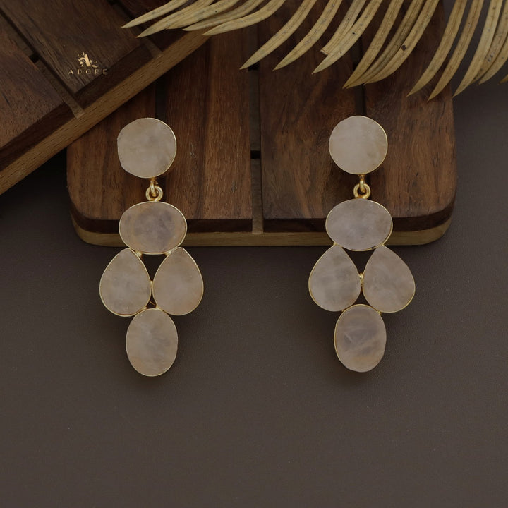 Amity Raw Stone Earring