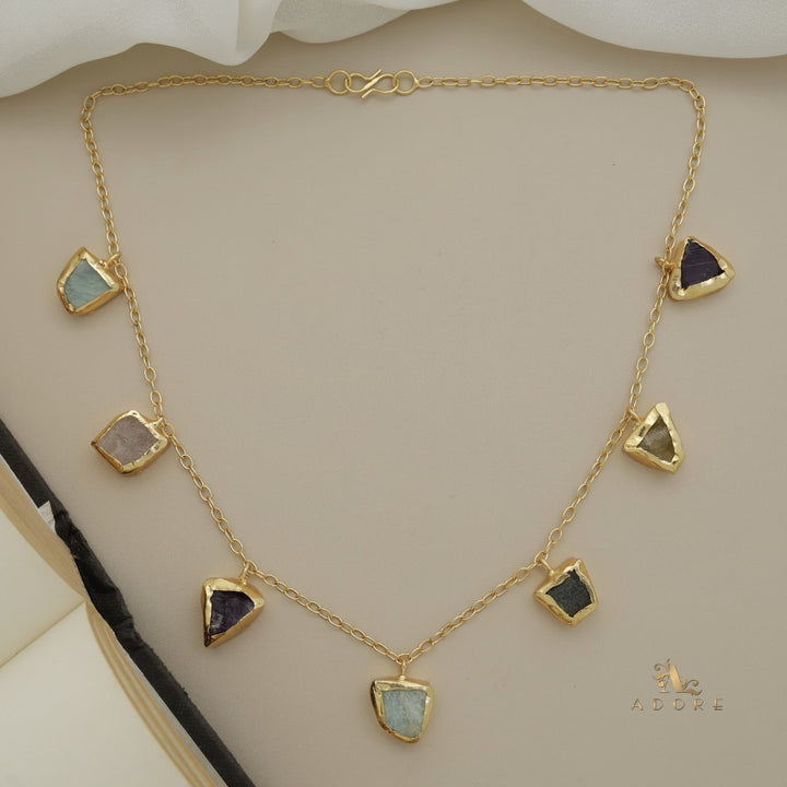 Thinkal 7 Raw Stone Neckpiece
