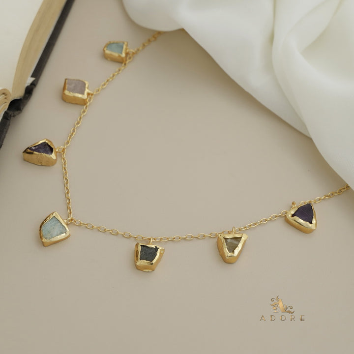 Thinkal 7 Raw Stone Neckpiece