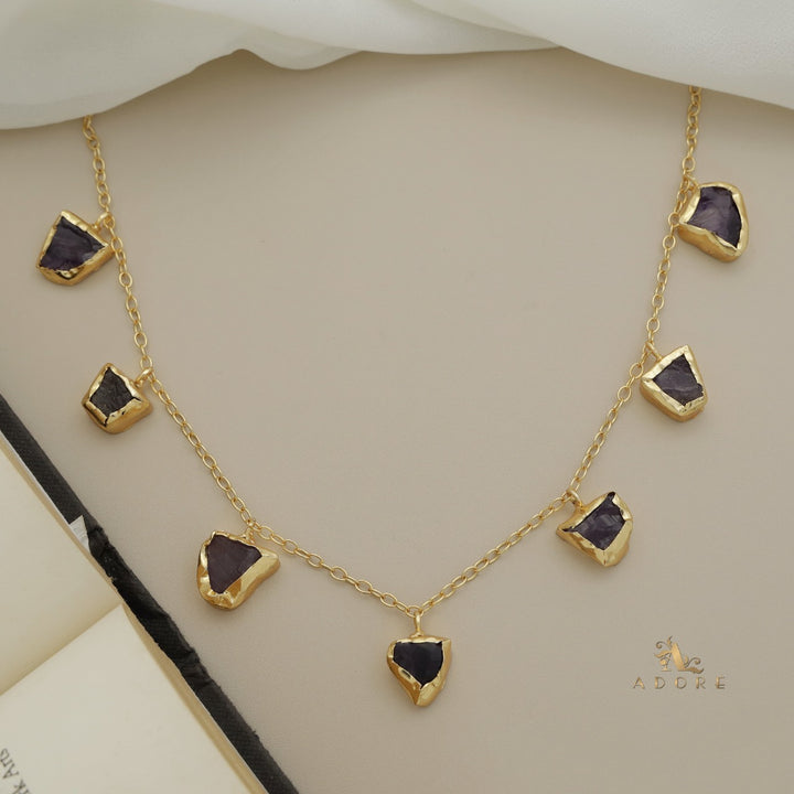 Thinkal 7 Raw Stone Neckpiece