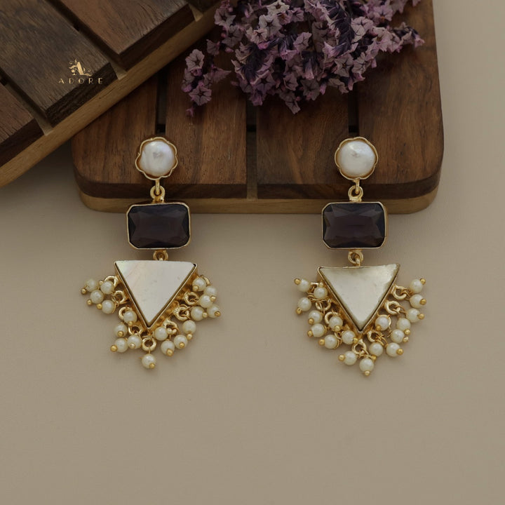 Cinderella MOP Earring
