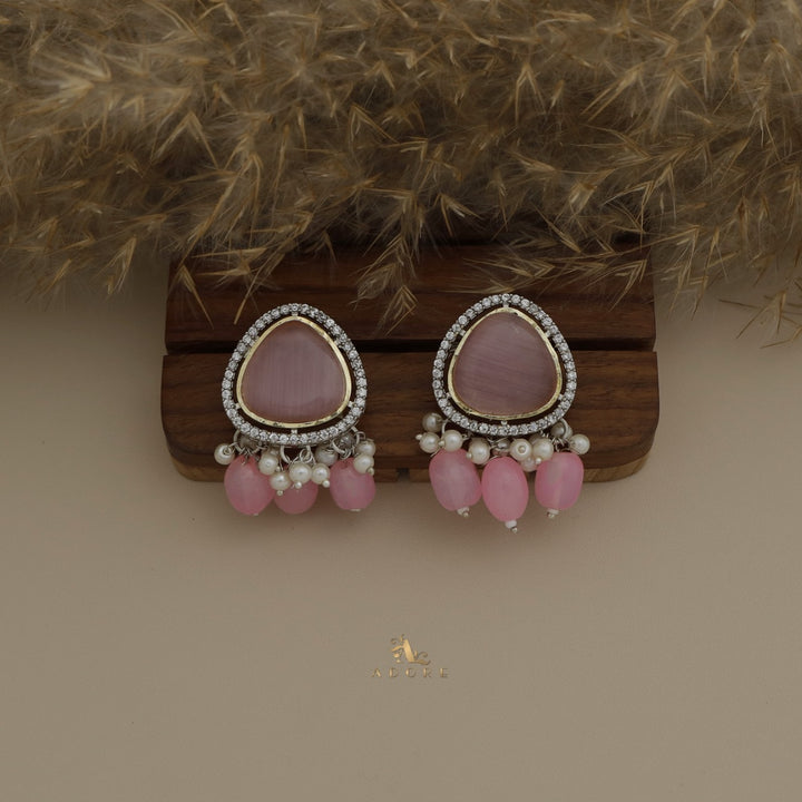 Heral Glossy Choker With Earring