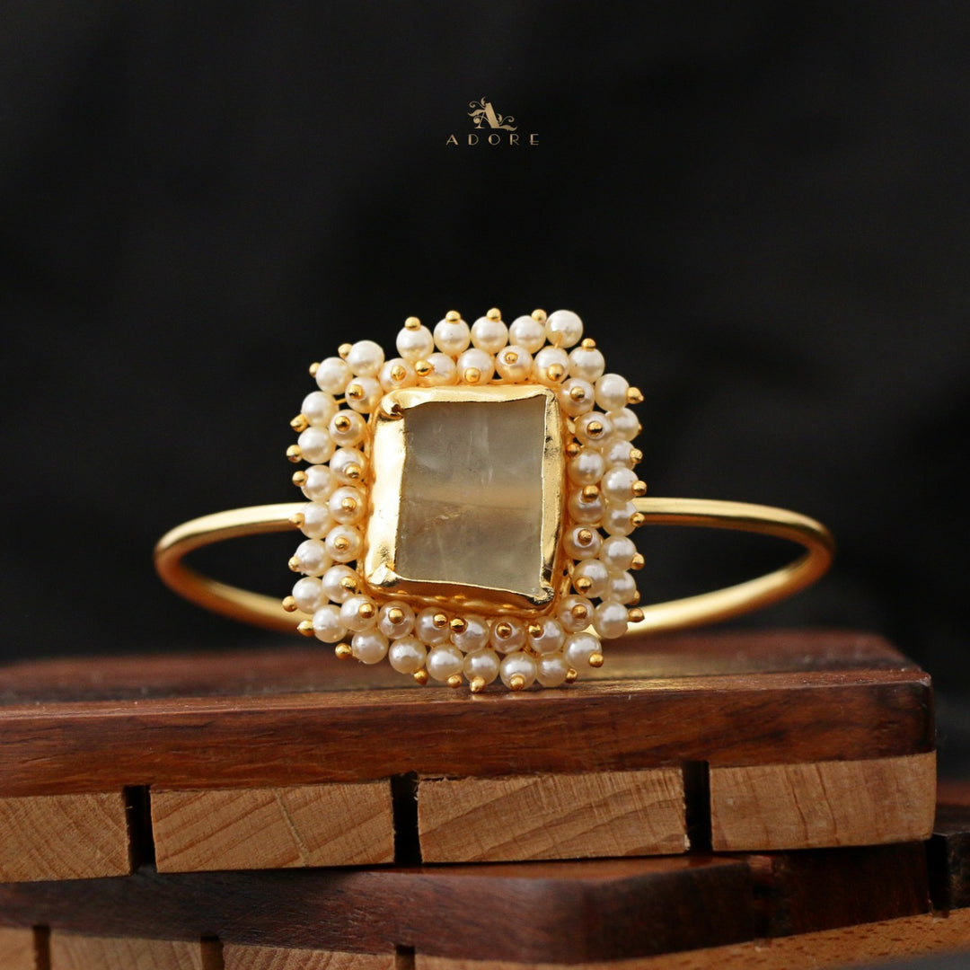 One Stone Raw Stone Bangle (Colour Options)
