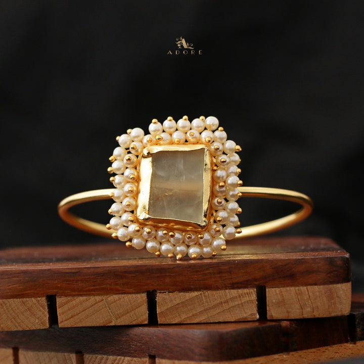 One Stone Raw Stone Bangle (Colour Options)