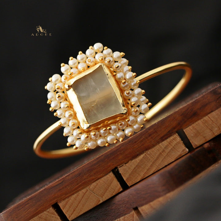 One Stone Raw Stone Bangle (Colour Options)