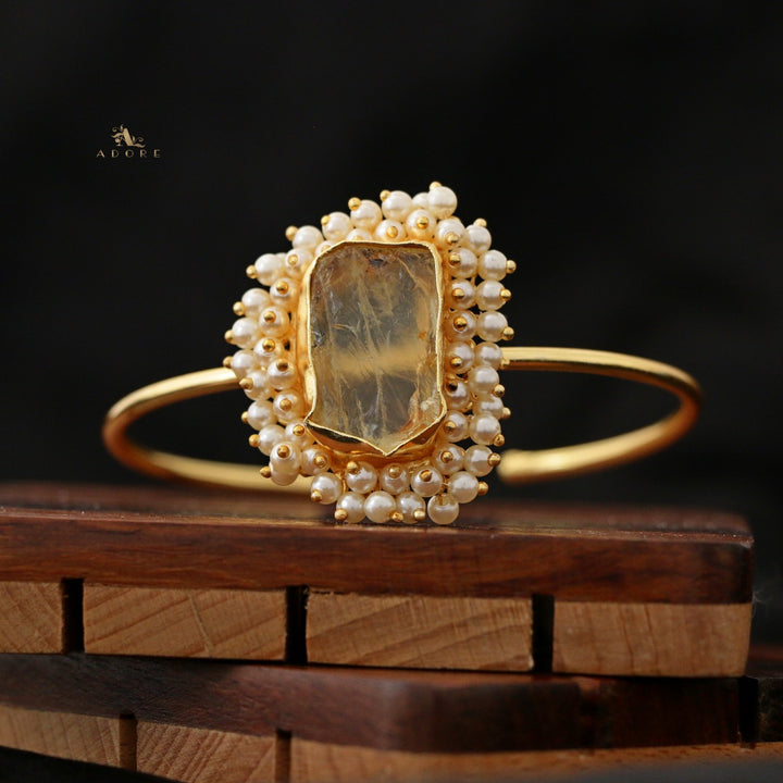 One Stone Raw Stone Bangle (Colour Options)