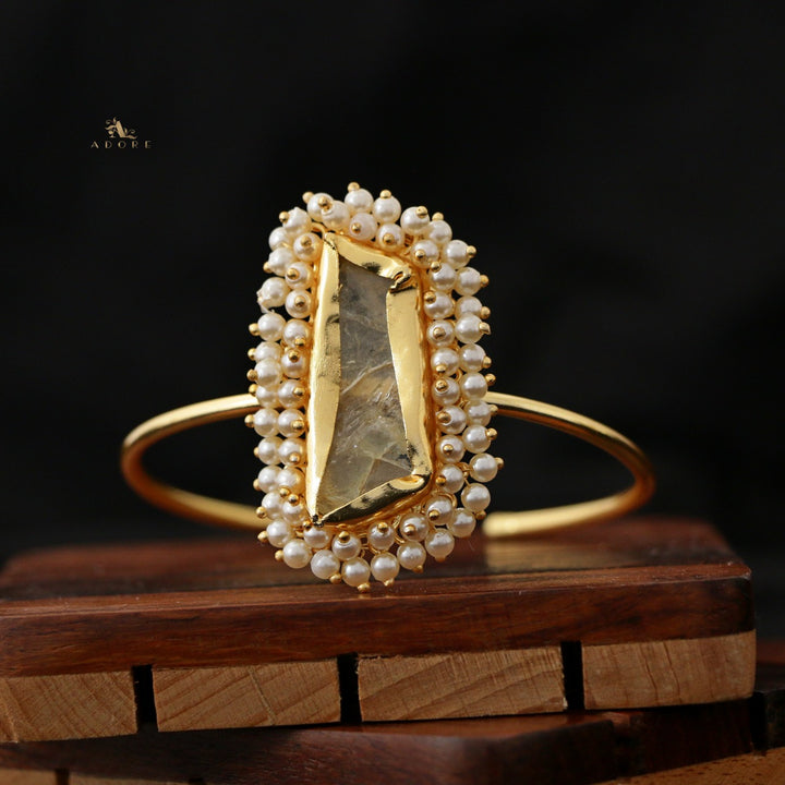 One Stone Raw Stone Bangle (Colour Options)