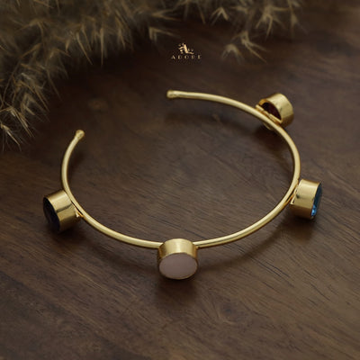 Multicolour 4 Stone Adjustable Bracelet (Colour Options)