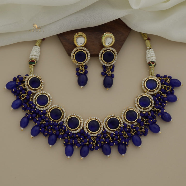 Sakshi  Kundan Neckpiece With Earring