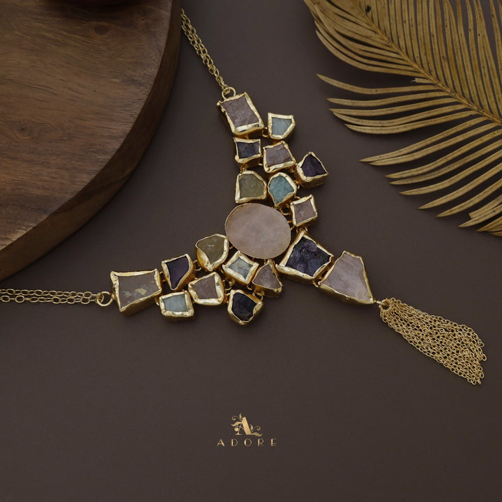 Lorelei Raw Stone Neckpiece