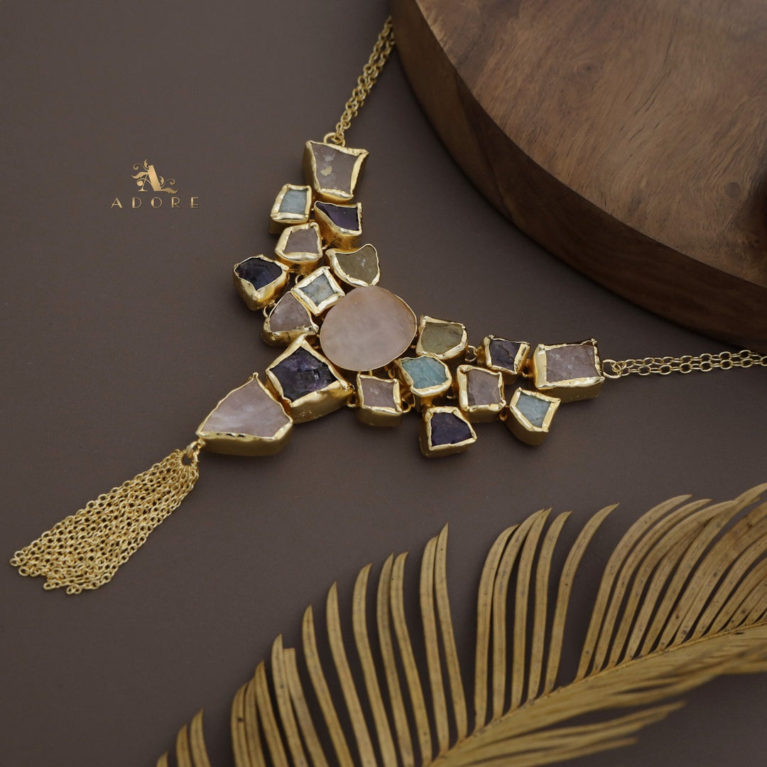Lorelei Raw Stone Neckpiece