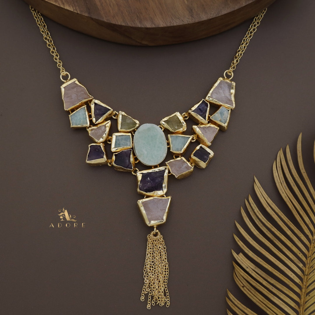 Lorelei Raw Stone Neckpiece