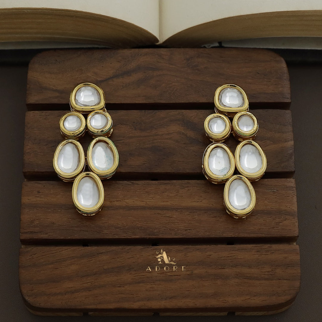 Bakthi Kundan Neckpiece With Earring + Tikka