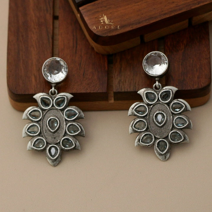 Moneva Round Glossy Earring
