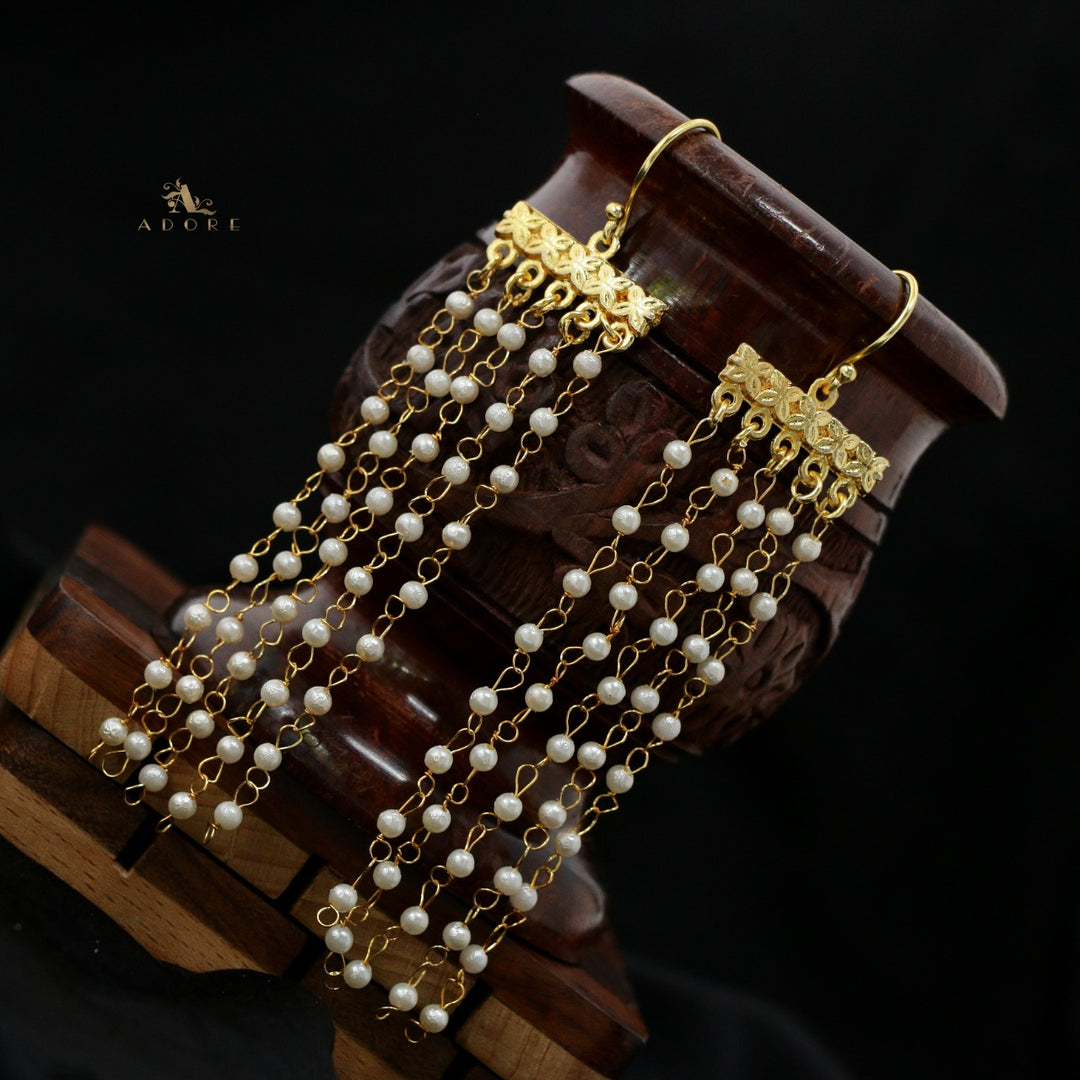 Lovella Tassel 5 Layer Pearl Drop