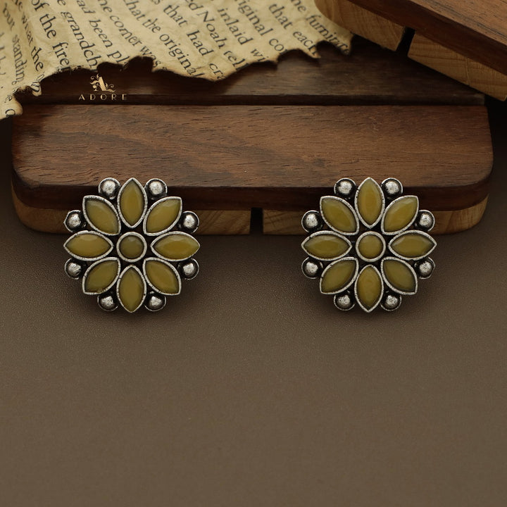 Angela Flower Earring