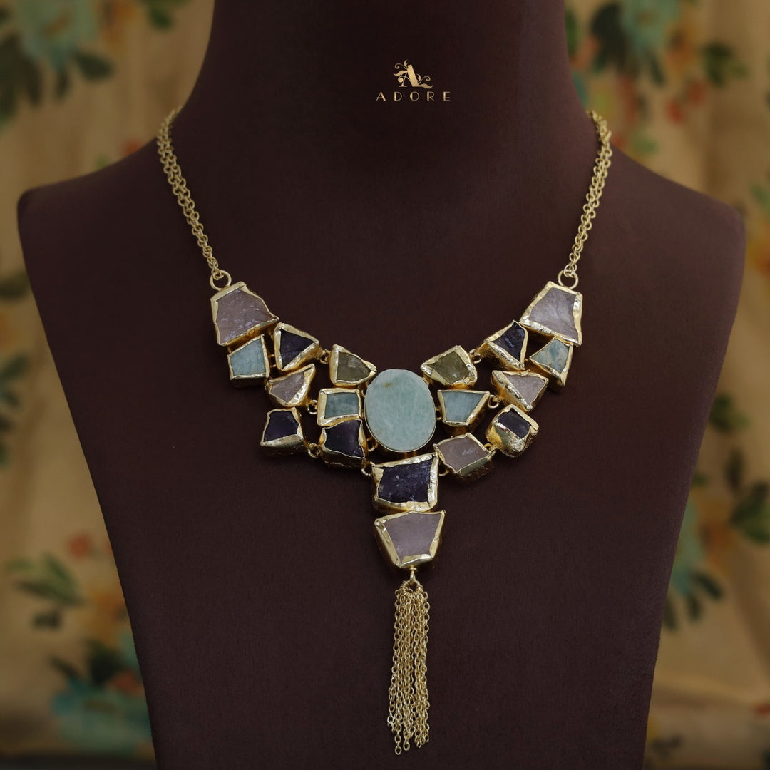 Lorelei Raw Stone Neckpiece