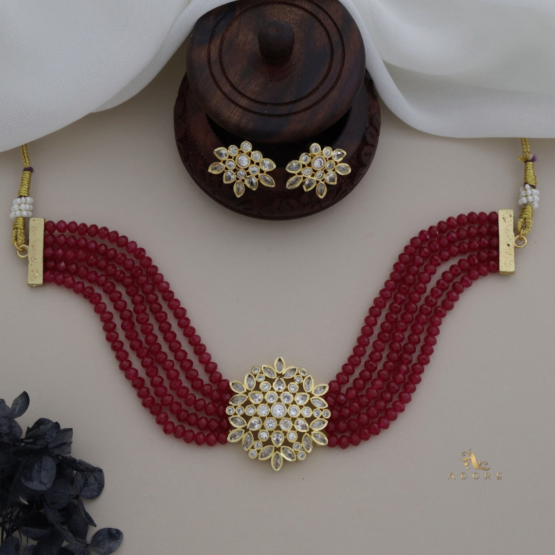 Niyola Choker With Earring