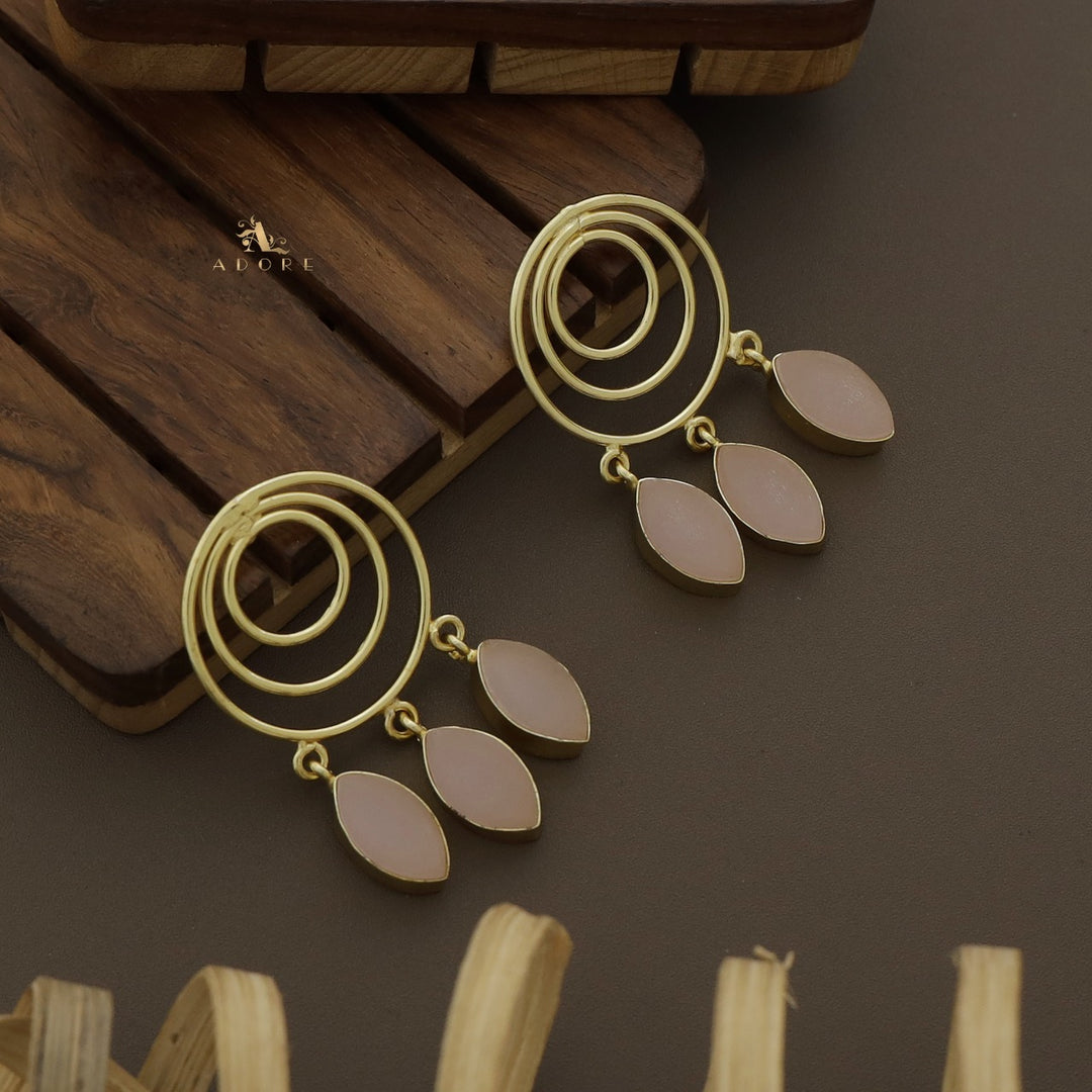 Evelyna Circles And Drop Earring