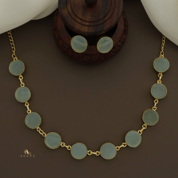 Raw Stone Ashara Neckpiece with Earrings