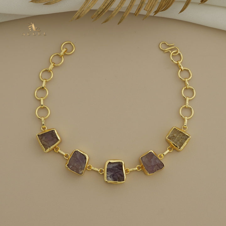 Earthlike Raw Stone Bracelet