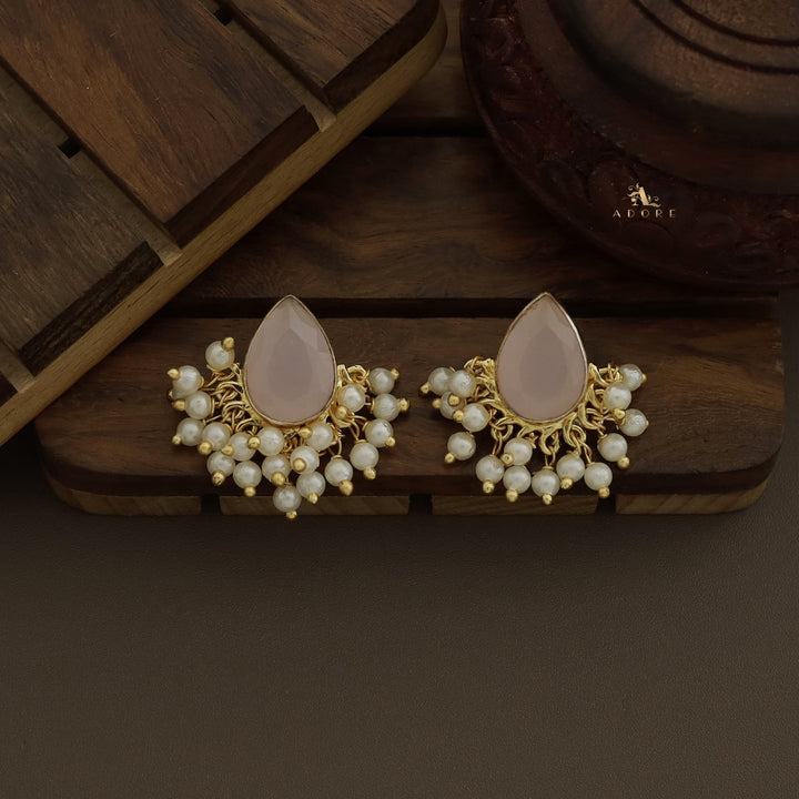 Ciriyac Glossy Cluster Pearl Earring