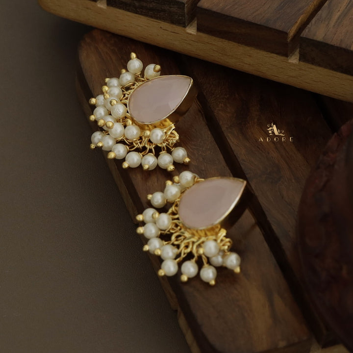 Ciriyac Glossy Cluster Pearl Earring
