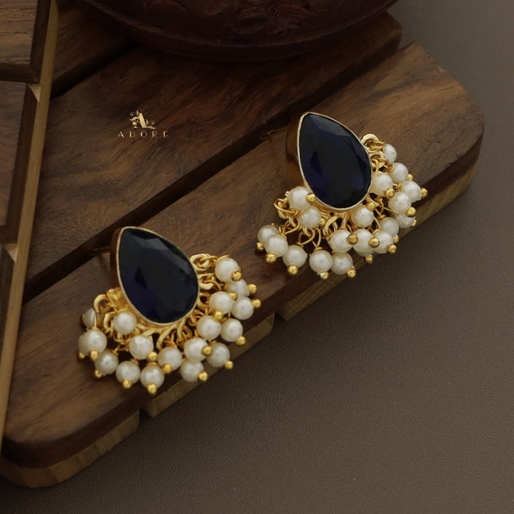 Ciriyac Glossy Cluster Pearl Earring