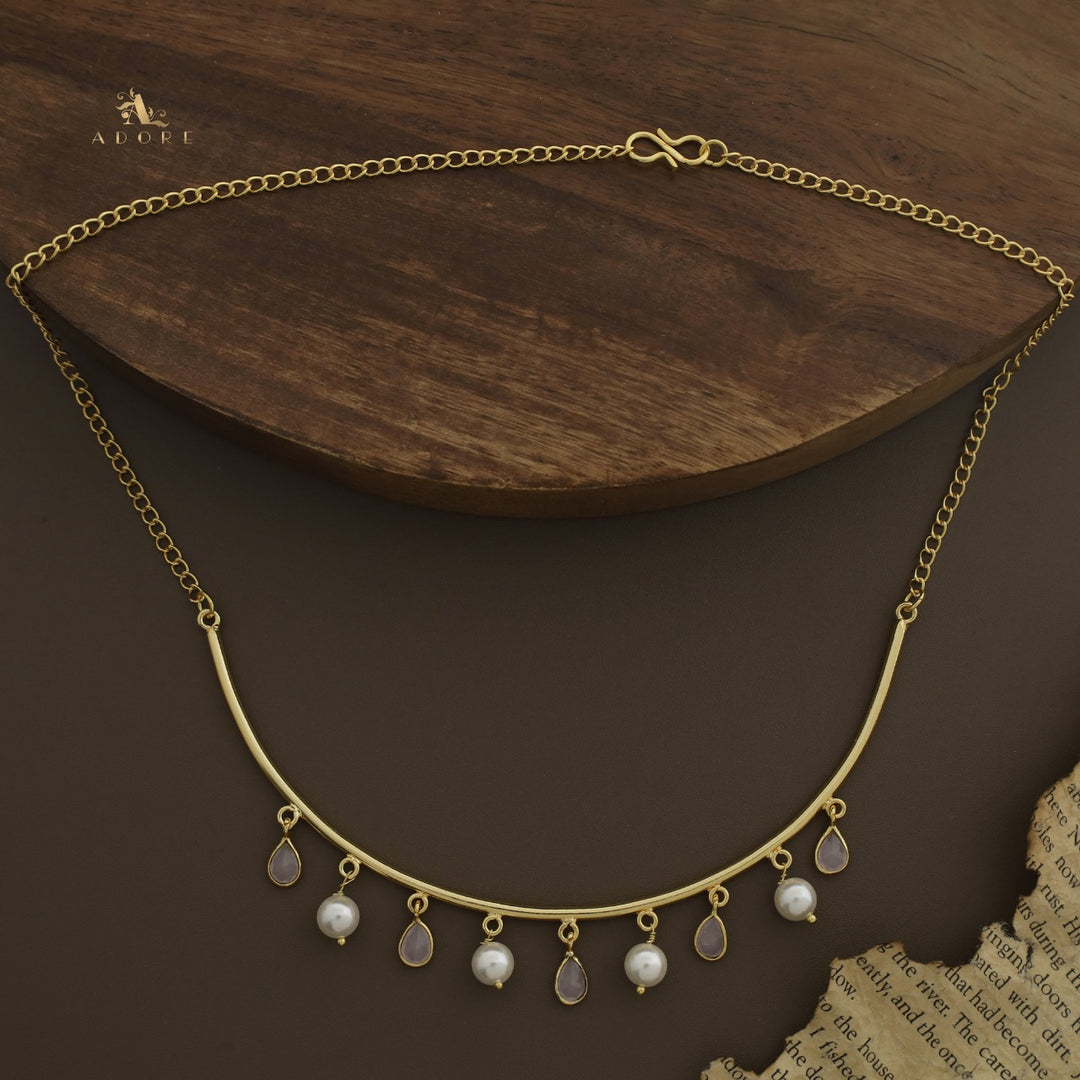 Drop Of Spring Pearl Neckpiece / Neck Cuff