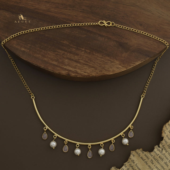 Drop Of Spring Pearl Neckpiece / Neck Cuff