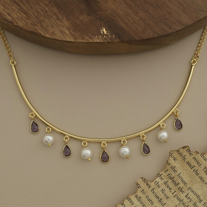 Drop Of Spring Pearl Neckpiece / Neck Cuff