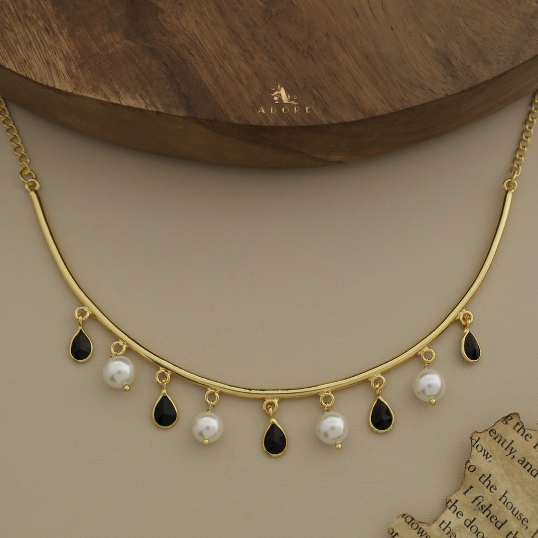 Drop Of Spring Pearl Neckpiece / Neck Cuff