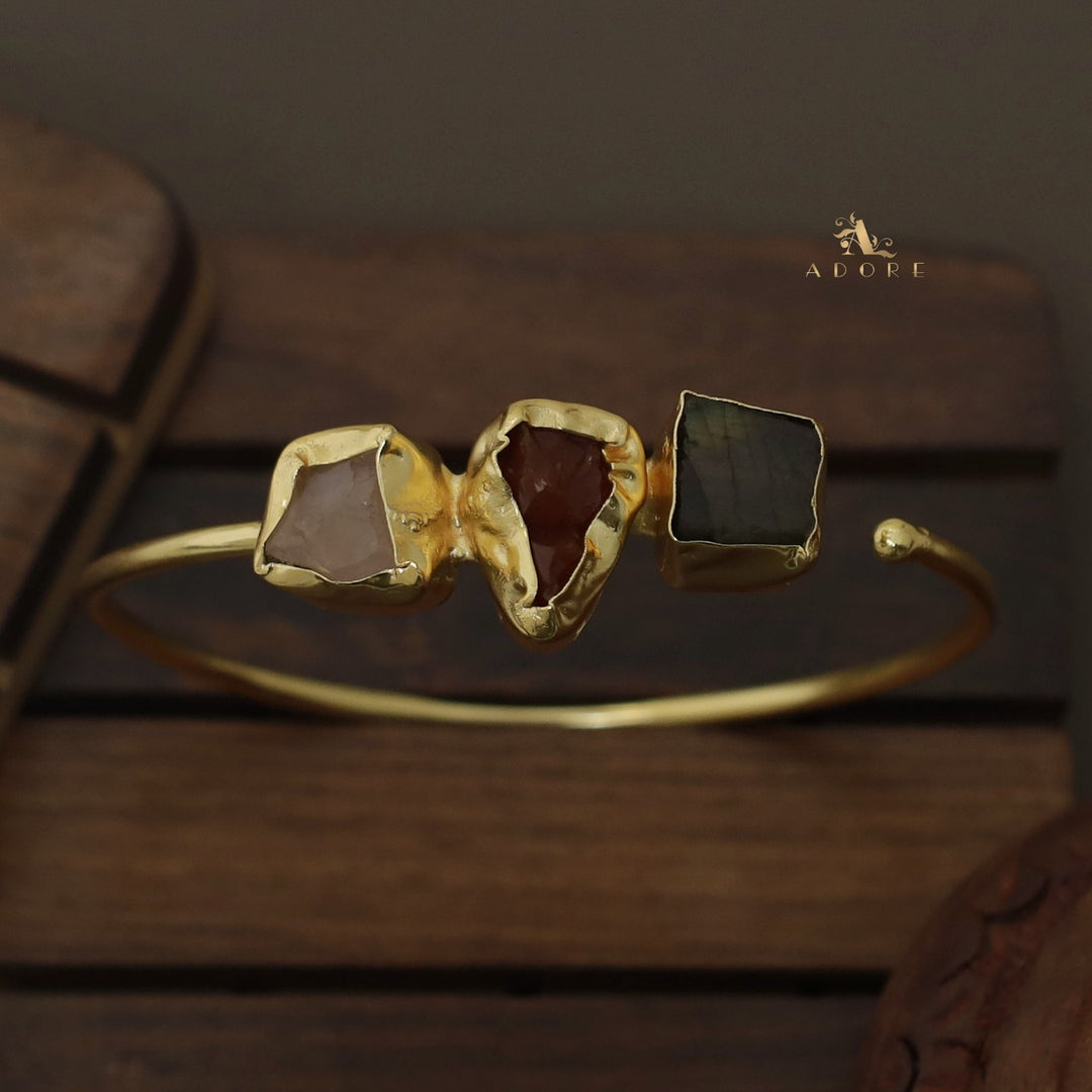 Roobixa 3 Raw Stone Bangle