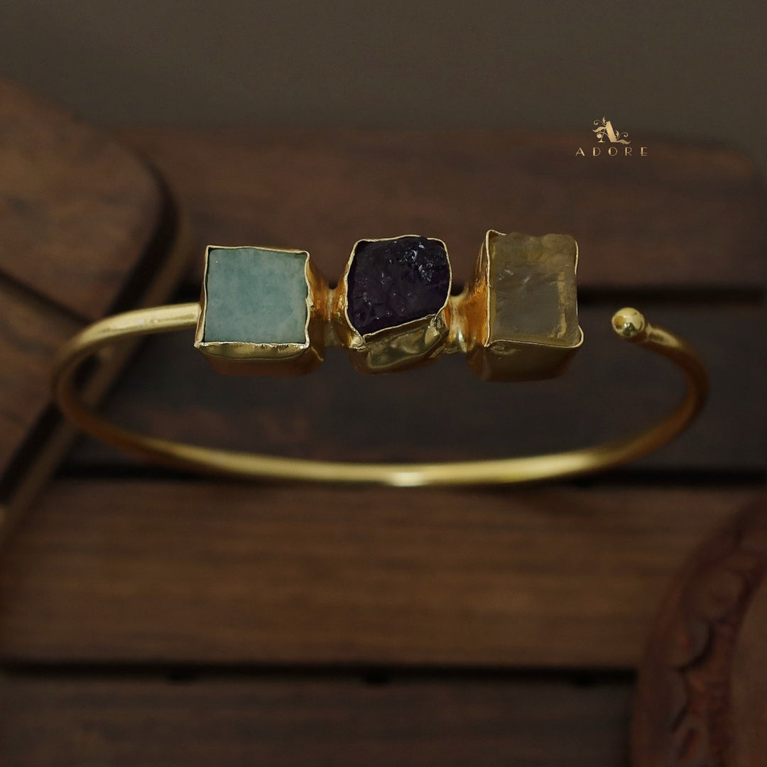 Roobixa 3 Raw Stone Bangle
