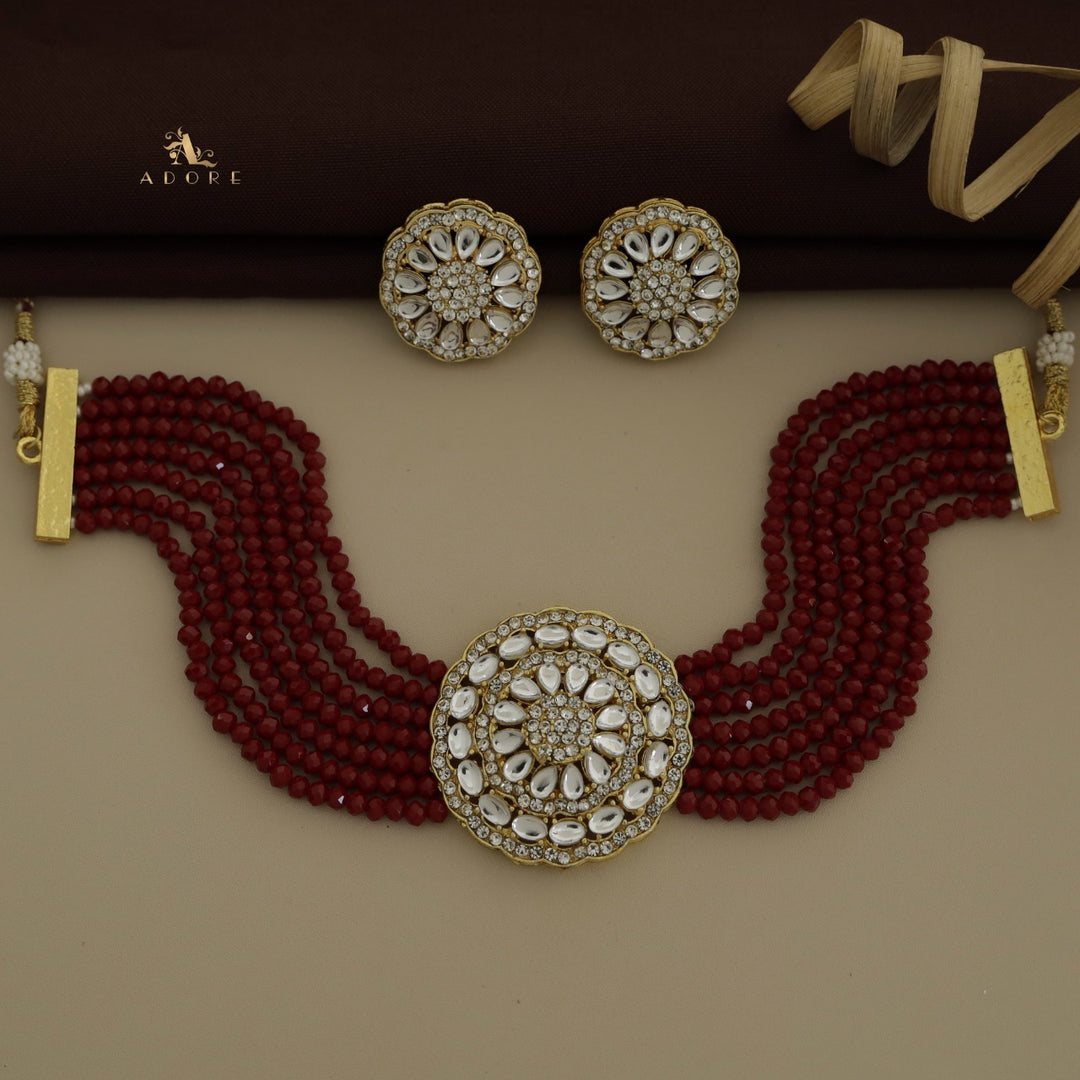 Darmika Choker With Earring