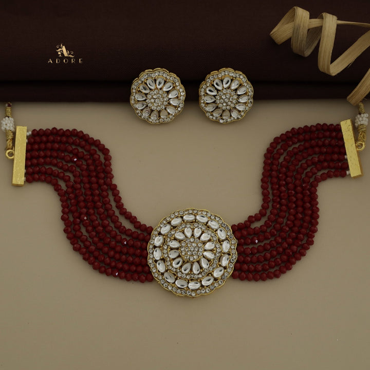 Darmika Choker With Earring