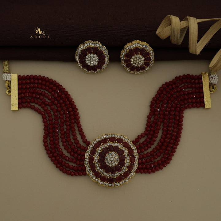 Darmika Choker With Earring