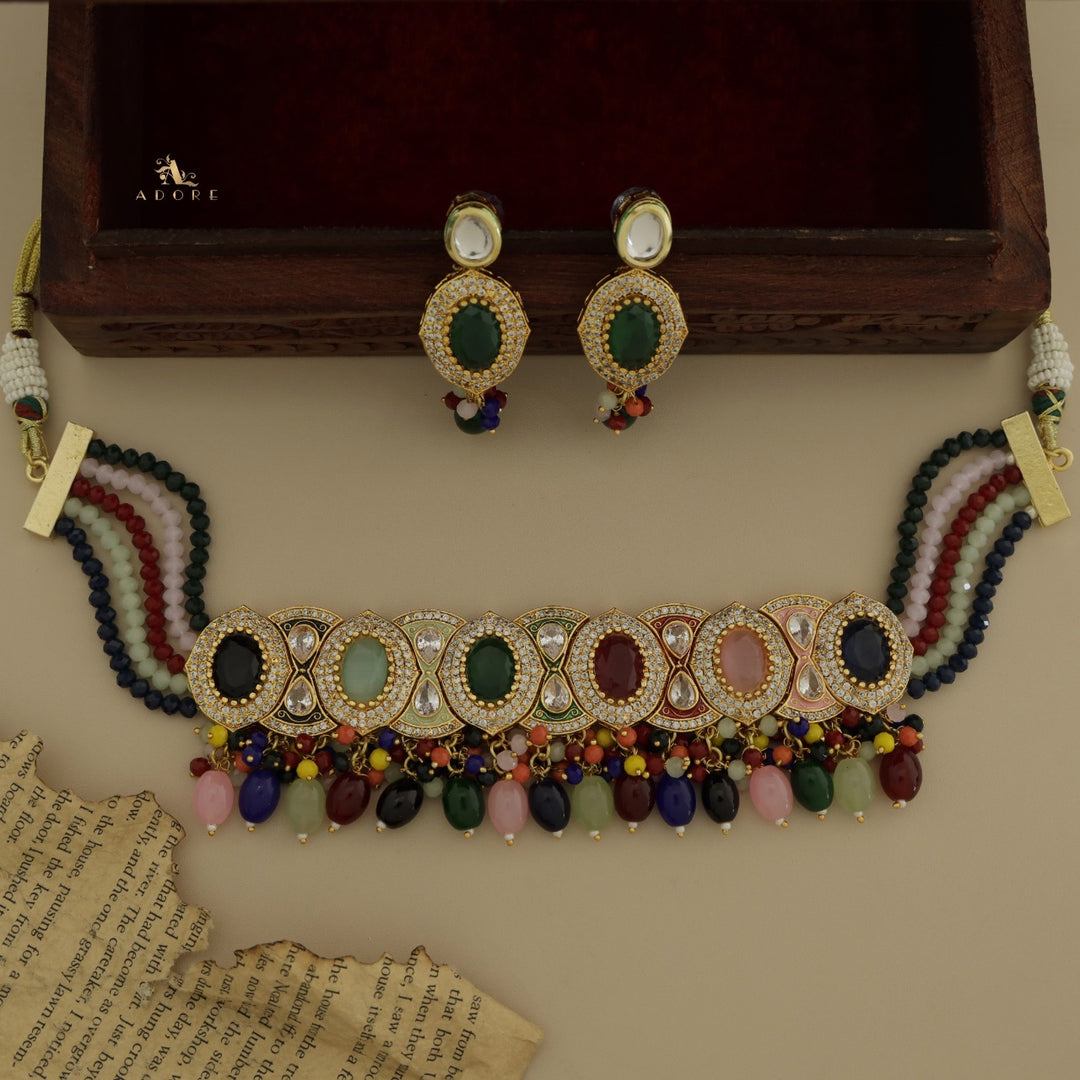 Taruni Kundan Choker With Stud
