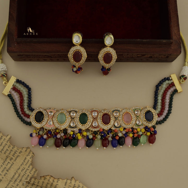 Taruni Kundan Choker With Stud