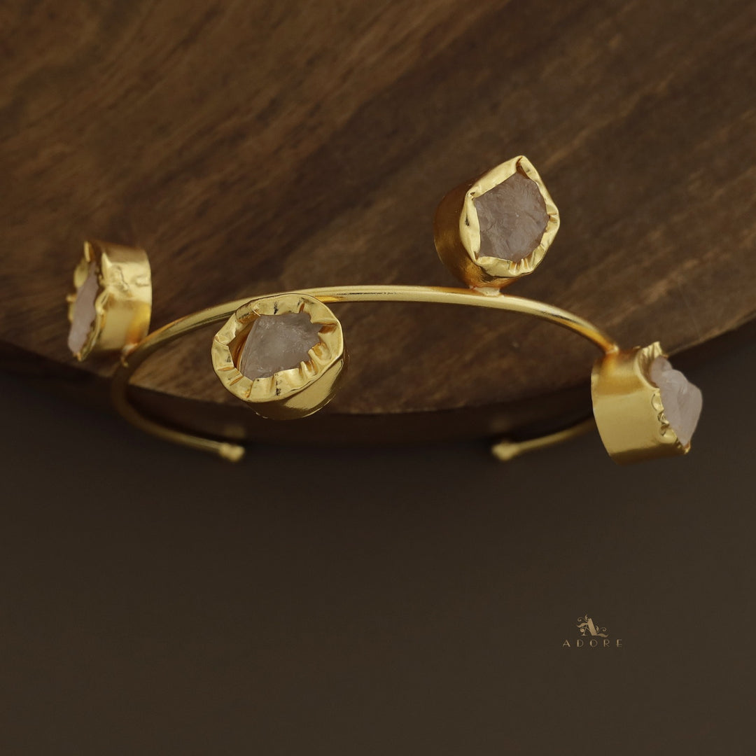 4 Raw Stone Kaveri Bracelet (Colour Option)